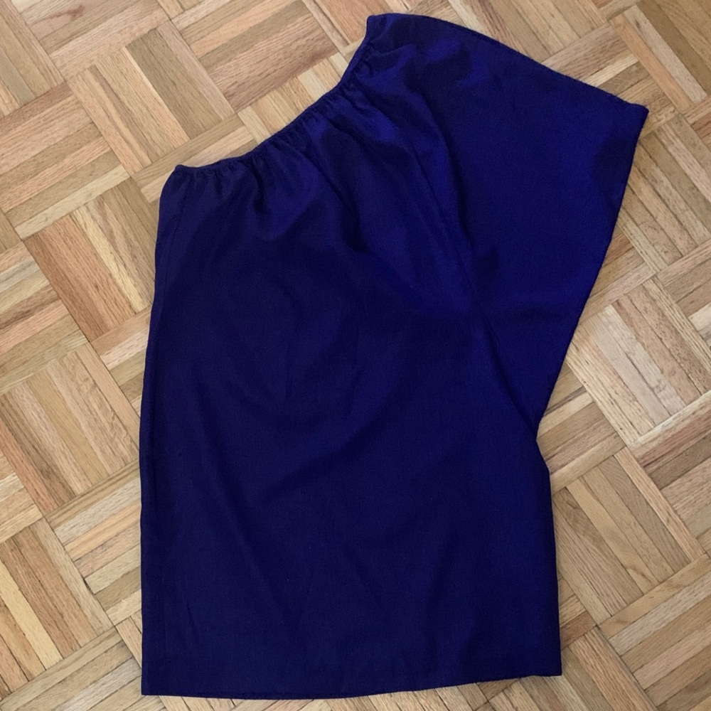 EUC The Limited Purple One-Shoulder Mini Dress Women’s Size 2 Y2K